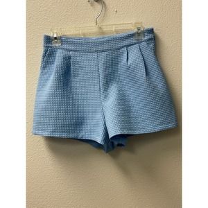 She + Sky Women's Shorts Size M Light‎ Blue
